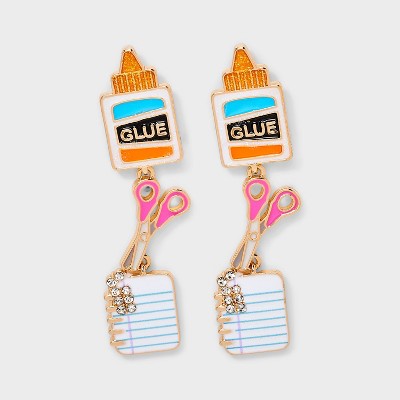 SUGARFIX by BaubleBar Feeling Crafty Statement Earrings - Gold