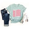 Simply Sage Market Hey Sugar Wavy Stacked Short Sleeve Tee - 3 of 4