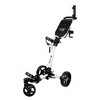 Axglo V2 Golf Push Cart - 3-Wheel - Patented 1-Step Folding System - 2 of 3