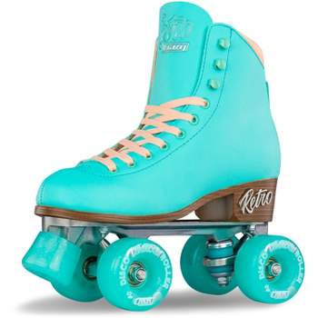 Crazy Skates Retro Roller Skates - Classic Style Quad Skates For Women And Girls