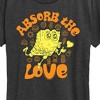 Women's - SpongeBob SquarePants - Absorb The Love Short Sleeve Graphic T-Shirt - 2 of 4