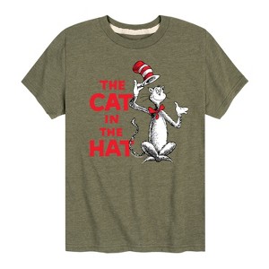 Boys' - Dr. Seuss - The Cat in The Hat Short Sleeve Graphic T-Shirt - 1 of 4