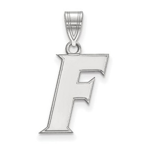 Black Bow Jewelry 14k White Gold Florida Gators NCAA Medium Pendant - 1 of 3