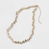Statement Vine Tennis Necklace - A New Day™ Gold - 3 of 4