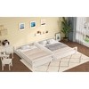 Full XL Over Queen Bunk Bed with Ladder and Safety Guardrails - 4 of 4