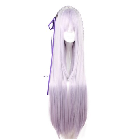 Purple wig target best sale