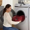 NICOLE MILLER NEW YORK PET Ellie Fuzzy Solid Donut Pet Bed - 4 of 4