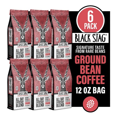 Medium Roast (Ground) 12oz | Clint Black Coffee