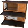 Ware Manufacturing Premium Plus Double Decker Hutch for Rabbits and Small Pets - 2 of 4
