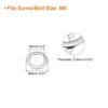 Unique Bargains 304 Stainless Steel Screw Bolt Electronic Repair Automotive Ultra Thin Flat Washers - 2 of 4