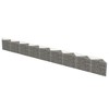 vidaXL Gabion Wall Galvanized Steel 248"x11.8"x19.7" - 2 of 4