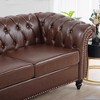 CAVINAS Sofas for Living Room, Modern Sectional Sofa, Upholstered Futon Couch, Oversized Chaise Lounge for Living Room - 2 of 4