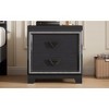 Okak Elegant 6-Drawer Dresser for Bedroom with Metal Handle & Shiny Decoration,Chest of Drawers Closet Storage Cabinet for Living Room,Hallway - 4 of 4