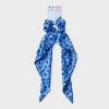 Americana Hat and Boot Print Hair Twister with Tails - Red/White/Blue - 2 of 3