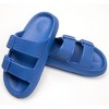 Womens Slip-on Sandals – Casual, Cute & Comfortable Slippers for Summer – Use Indoor or Outdoor adjustable buckle straps - 3 of 4