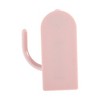 Unique Bargains Utility 3-Hook Adhesive Flower Light Pink 5Pcs - 4 of 4