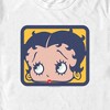 Men's Betty Boop Blue and Yellow Square T-Shirt - 2 of 4