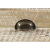 Jofran, Artisan's Craft Rustic Farmhouse Distressed Solid Wood Coffee Table - Gray - 4 of 4