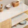 VEVOR Drawer and Shelf Liner for Kitchen Cabinet, Non-Adhesive Non-Slip Thick Refrigerator Liners, Waterproof , EVA Fridge Lining, 23 FT,Clear - 2 of 4