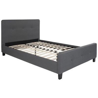 Flash Furniture Tribeca Button Tufted Upholstered Platform Bed
