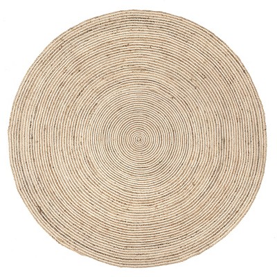Nuloom Alanis Handmade Farmhouse Jute Indoor Area Rug