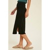 Women's Ribbed Midi Sweater Skirt - WISHLIST - 2 of 4