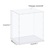 Unique Bargains Acrylic Self-Assembly Dustproof Collectibles Display Cases - 2 of 3