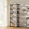 Bookshelf, 6 Tier Bookshelves,Industrial Free Standing Storage Shelving Unit - 2 of 4