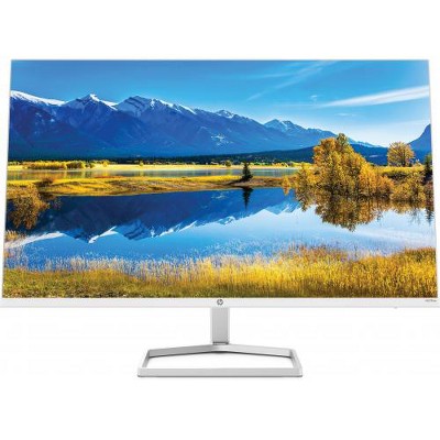 HP M27fwa 27" FHD 75Hz FreeSync Monitor White - 1920 x 1080 FHD display @ 75Hz - AMD FreeSync Technology - 5ms Response Time