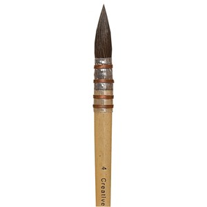 Creative Mark Harmony Blue Squirrel Quill Watercolor Brushes - Professional Watercolor Brushes for Artists - Handcrafted Full Bellied Watercolor Quill - 1 of 4