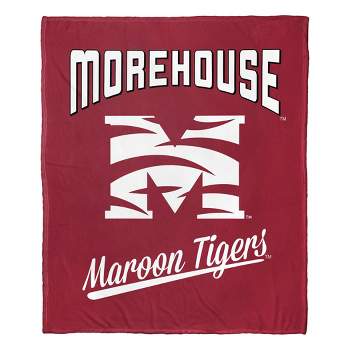 50" x 60" NCAA Morehouse Maroon Tigers Alumni Silk Touch Throw Blanket