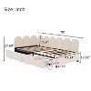 NicBex Twin Size Upholstered Daybed,Velvet Sofabed with 2 Drawers and Headboard for Bedroom,Living Room,Apartment,Beige - 3 of 4