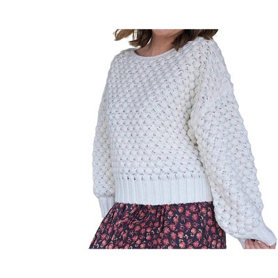 Women's Bubble Sweater - Blue B