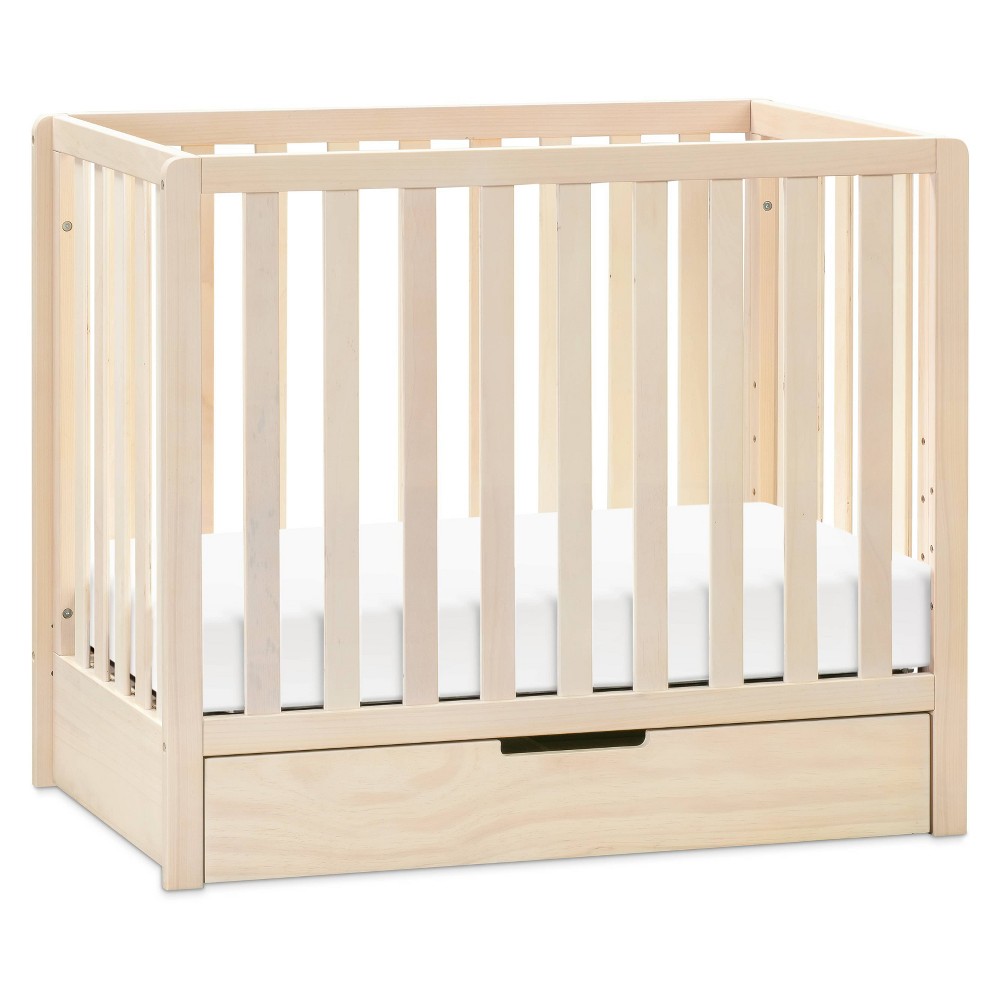 Photos - Cot Carter's by DaVinci Colby 4-in-1 Convertible Mini Crib with Trundle - Wash