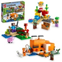 LEGO Minecraft Overworld Adventures 3 in 1 Building Set 66779