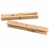 Handy Housewares 18-Piece Large 3.75" Long Wooden Clothespins, Great Wood Spring Clips for Everyday Clothes Hanging, Laundry, Towels, Crafts - 2 of 3