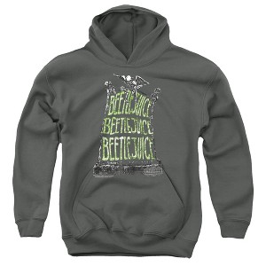 Boys’ Beetlejuice Headstone Name Hooded Sweatshirt - 1 of 4