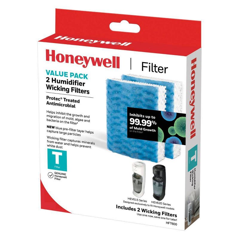 Honeywell 2pk Replacement T Filters, 2 of 4