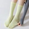 Anna-Kaci Unisex Athletic Crew Socks with Reflective X Detail and Breathable Arch Support - 4 of 4