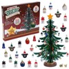 2025 Christmas Advent Calendar, 24 Days Countdown Calendar with Christmas Tree Ornaments for Boys Girls & Kids Party Gift - 2 of 4