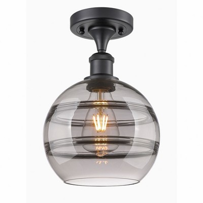 Rochester - 1 Light Semi-Flush Mount In Industrial Style-11.13 Inches Tall and 8 Inches Wide