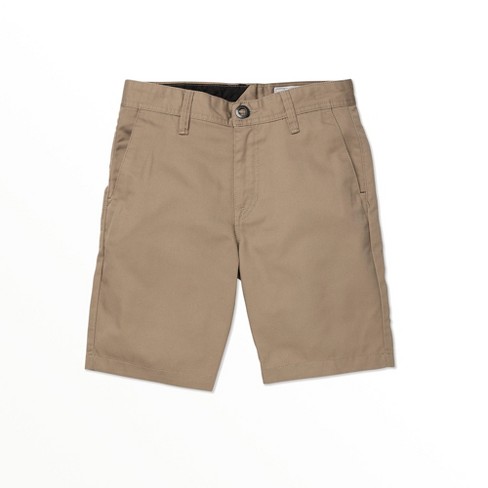 Volcom Boys Chino Shorts, Khaki - 27 : Target