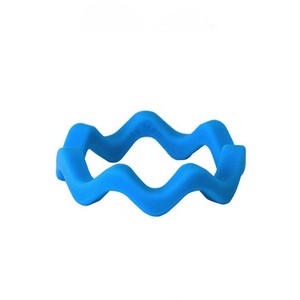 Chewigem Chew Bangle Wave, Blue - 1 of 4