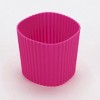Unique Bargains Silicone Anti-Slip Heat Resistant Glass Bottle Mug Cone Cup Sleeve - 3 of 4