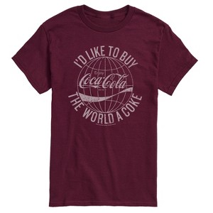 Men's - Coca-cola - Buy The World A Coke Short Sleeve Graphic T-Shirt - 1 of 4