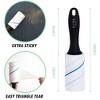 Elitra Lint Roller with Reusable Handle, Extra Sticky Pet Hair Remover with E-Z Peel Sheets - 90 Sheets with 4 Refills (450 Total), Adhesive Roller - 4 of 4