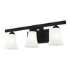 Livex Lighting Ridgedale 3 - Light Vanity in  Black - 4 of 4