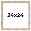 PosterPalooza | 24x24 Modern Bamboo Picture Frame, UV Acrylic, 5 Finishes - 2 of 4