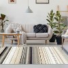 Geometric Indoor Area Rug or Runner By Blue Nile Mills - 2 of 4