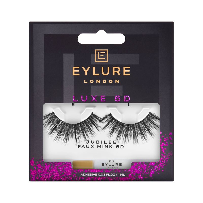 Eylure Luxe 6D Jubilee False Eyelashes - 1pr, 1 of 6